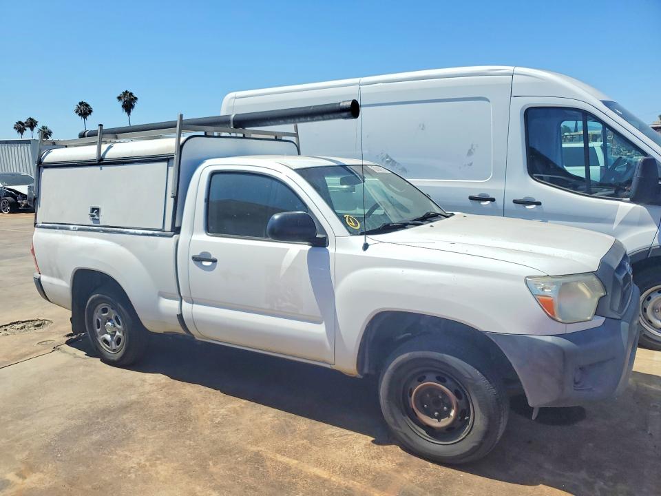 2013 Toyota Tacoma VIN 5TFNX4CN0DX031133 COPART salvage auction — NORMAL WEAR, Ca - Dis/Dlr/Exp Only Clean Title, sold $3,450 on 2026-07-07 (photo 4)