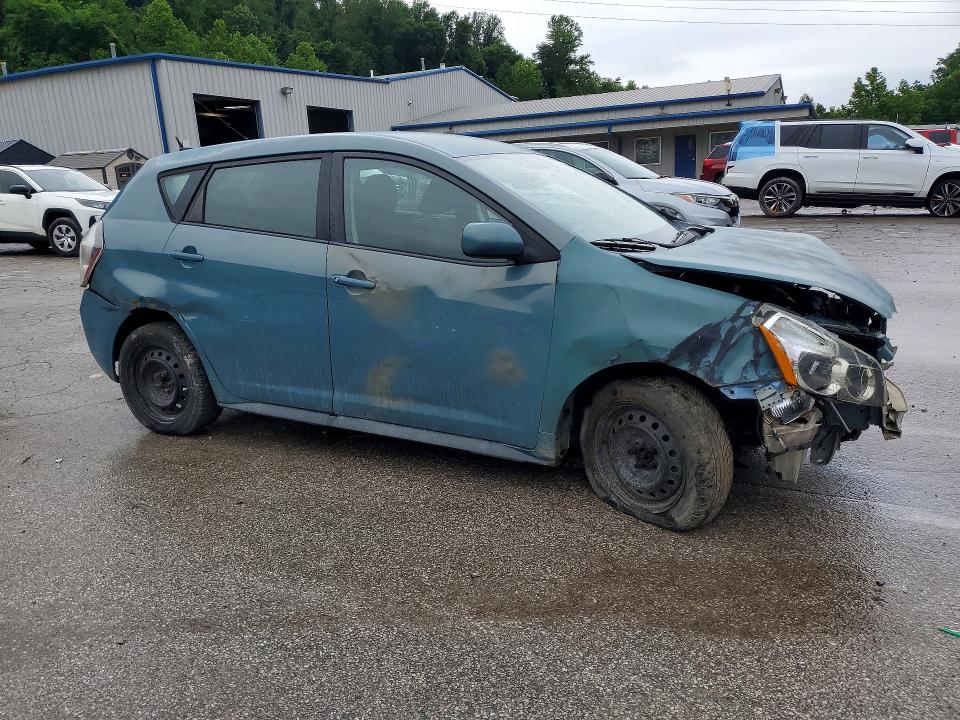 2009 Pontiac Vibe VIN 5Y2SP67849Z467286 COPART salvage auction — FRONT END, Wv - Salvage Certificate, sold $325 on 2026-07-16 (photo 4)