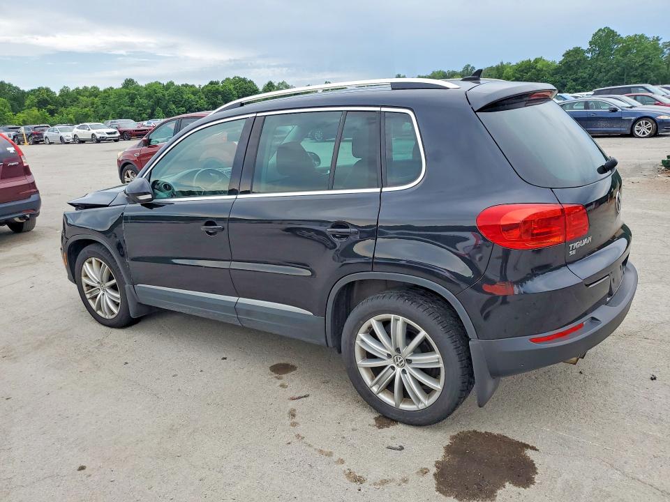 2016 Volkswagen Tiguan VIN WVGBV7AX9GW606026 COPART salvage auction — FRONT END, Pa - Certificate Of Salvage, sold $2,400 on 2026-08-06 (photo 2)