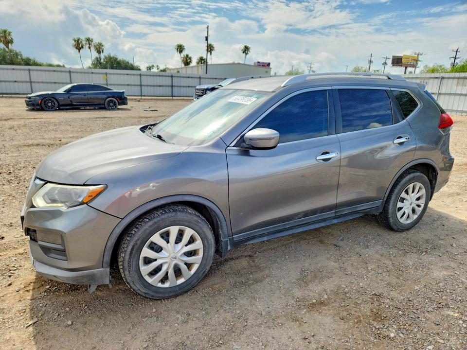 2017 Nissan Rogue VIN KNMAT2MT5HP579100 COPART salvage auction — FRONT END, Tx - Salvage Vehicle Title, sold $2,250 on 2026-07-15 (photo 1)