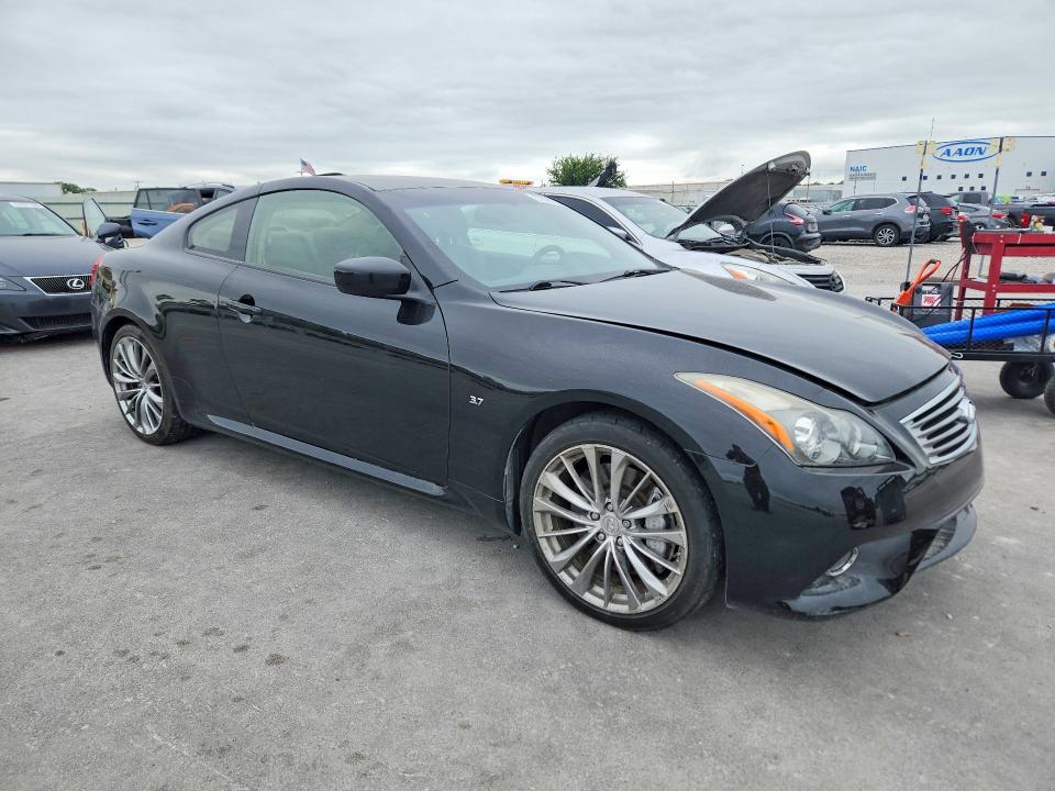 2014 Infiniti Q60 VIN JN1CV6EK5EM112677 COPART salvage auction — WATER/FLOOD, Ok - Cert Of Title-Salvage Flood, sold $2,050 on 2026-07-02 (photo 4)