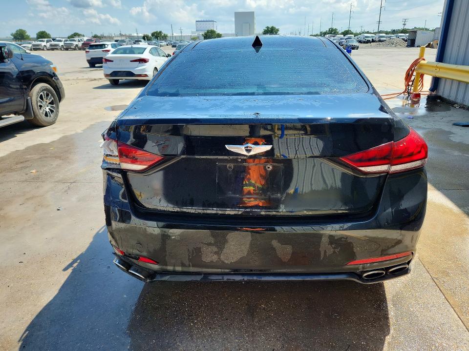 2015 Hyundai Genesis VIN KMHGN4JF5FU016735 COPART salvage auction — FRONT END, Salvage Title, sold $750 on 2026-07-22 (photo 6)