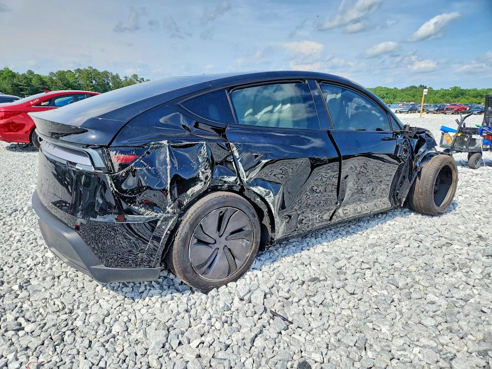 2026 Tesla VIN 7SAYGDEE0TA650091 COPART salvage auction — ROLLOVER, Ga - Bill Of Sale - Parts Only, sold $8,600 on 2026-07-14 (photo 3)