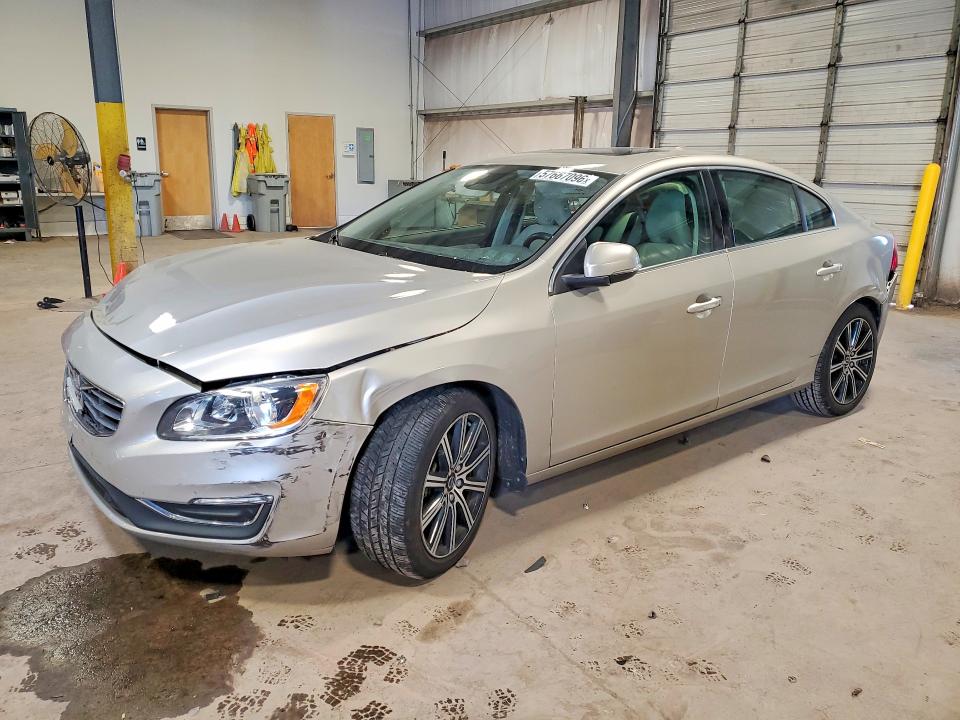 2017 Volvo S60 VIN LYV402TK5HB128968 COPART salvage auction — ROLLOVER, Pa - Certificate Of Salvage, sold $825 on 2026-07-06 (photo 1)