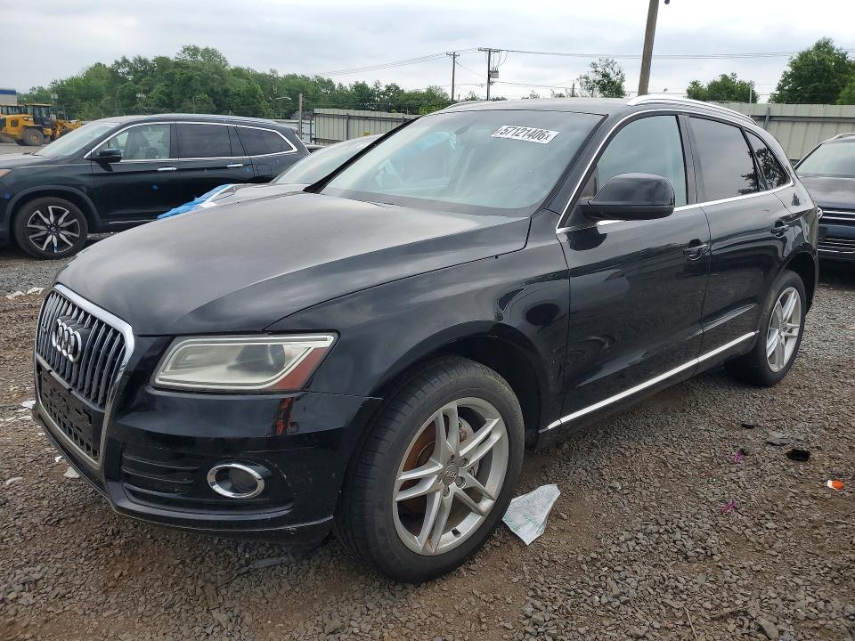 2013 Audi Q5 VIN WA1LFAFP0DA009331 COPART salvage auction — FRONT END, FL - CERTIFICATE OF TITLE, sold $925 on 2026-07-02 (photo 1)