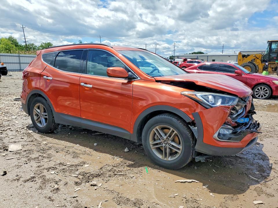 2017 Hyundai VIN 5XYZUDLB7HG426953 COPART salvage auction — FRONT END, Il - Salvage Certificate, sold $1,250 on 2026-07-31 (photo 4)