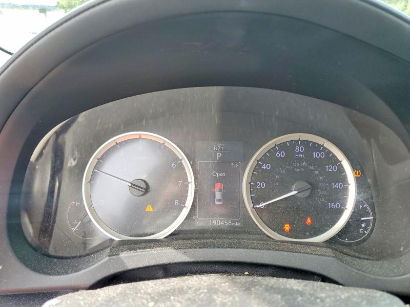2014 Lexus VIN JTHBF1D22E5019134 COPART salvage auction — FRONT END, Ct - Cert Of Title-Salvage, sold $1,400 on 2026-07-02 (photo 9)