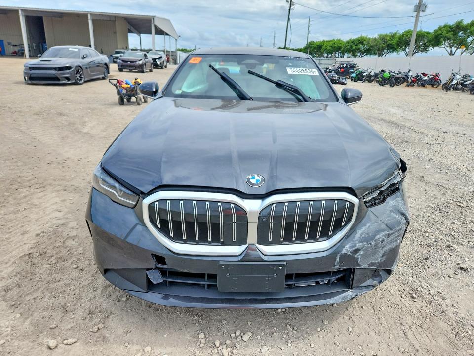2024 BMW 5er VIN WBA53FJ04RCS08342 COPART salvage auction — FRONT END, Fl - Certificate Of Destruction, sold $15 on 2026-07-29 (photo 5)