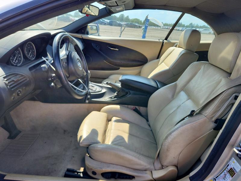 2006 BMW 6 series VIN WBAEK13406CN79029 COPART salvage auction — UNDERCARRIAGE, Va - Certificate Of Title, sold $975 on 2026-07-15 (photo 7)