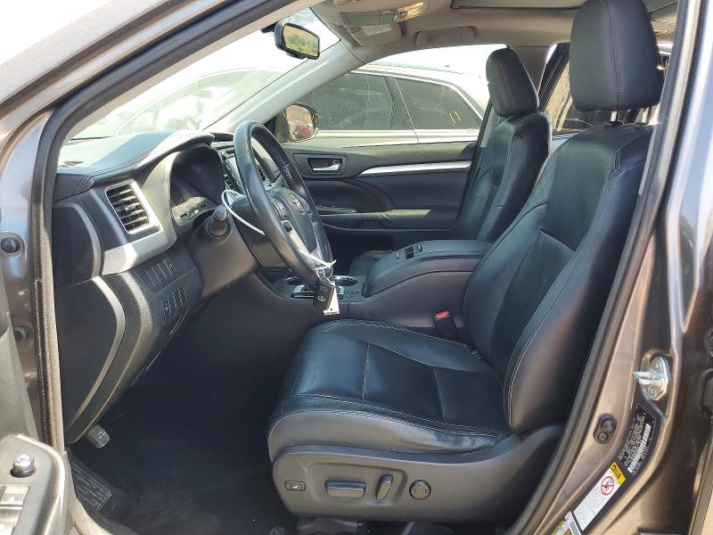 2014 Toyota Highlander VIN 5TDKKRFH6ES015126 COPART salvage auction — REAR END, Ca - Salvage Certificate, sold $6,500 on 2026-07-02 (photo 7)