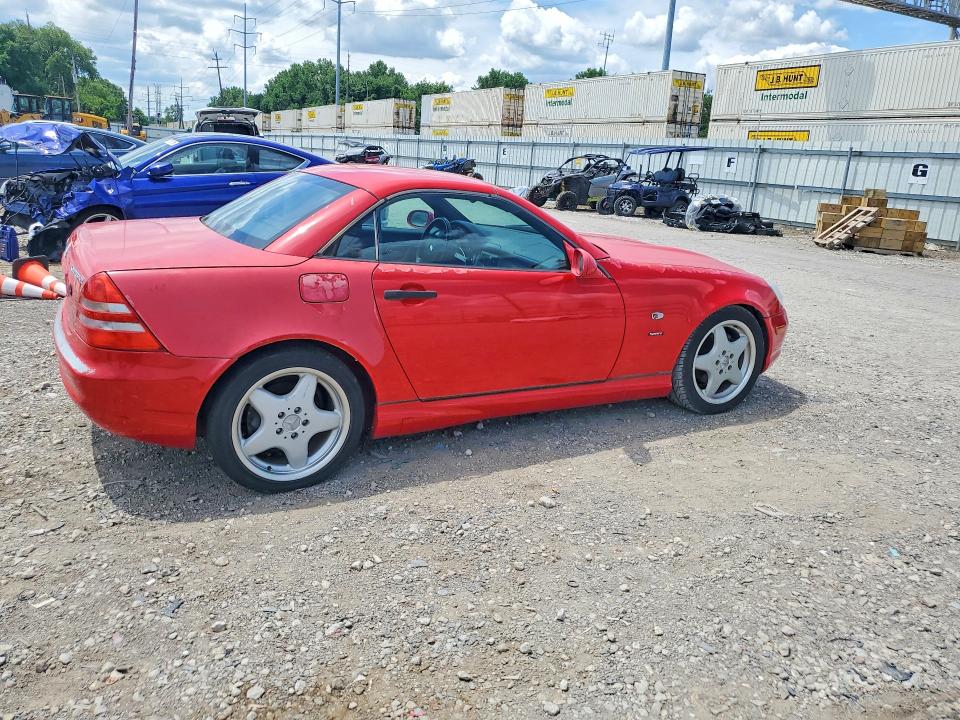 1999 Mercedes-benz Slk-class VIN WDBKK47F7XF098289 COPART salvage auction — HAIL, OH - CERTIFICATE OF TITLE, sold $475 on 2026-07-10 (photo 3)