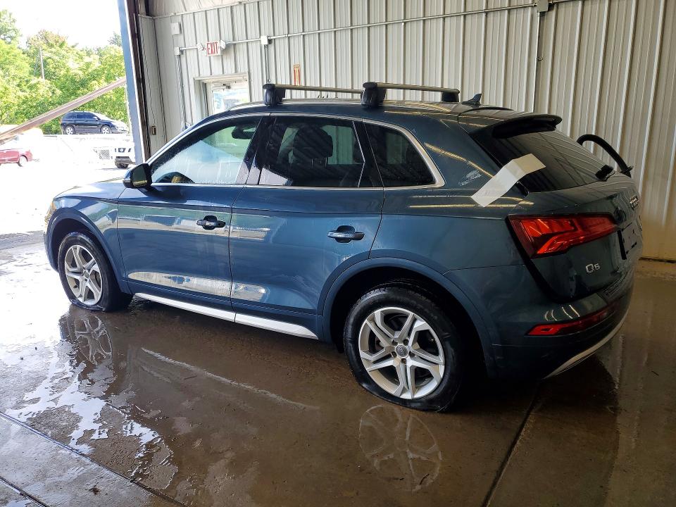 2018 Audi Q5 VIN WA1BNAFY3J2043616 COPART salvage auction — REAR END, Pa - Certificate Of Salvage, sold $425 on 2026-07-29 (photo 2)