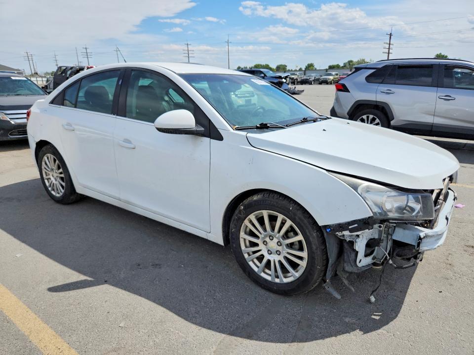 2014 Chevrolet Cruze VIN 1G1PH5SB5E7453413 COPART salvage auction — FRONT END, Id - Salvage Certificate Of Title, sold $825 on 2026-07-02 (photo 4)