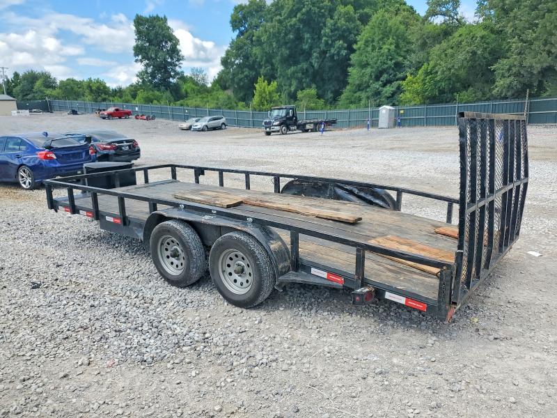 2025 Lawrimore manufactur 18' utility VIN 5WUBU1828SF077105 COPART salvage auction — ALL OVER, TN - SALVAGE CERTIFICATE, sold $350 on 2026-07-09 (photo 3)