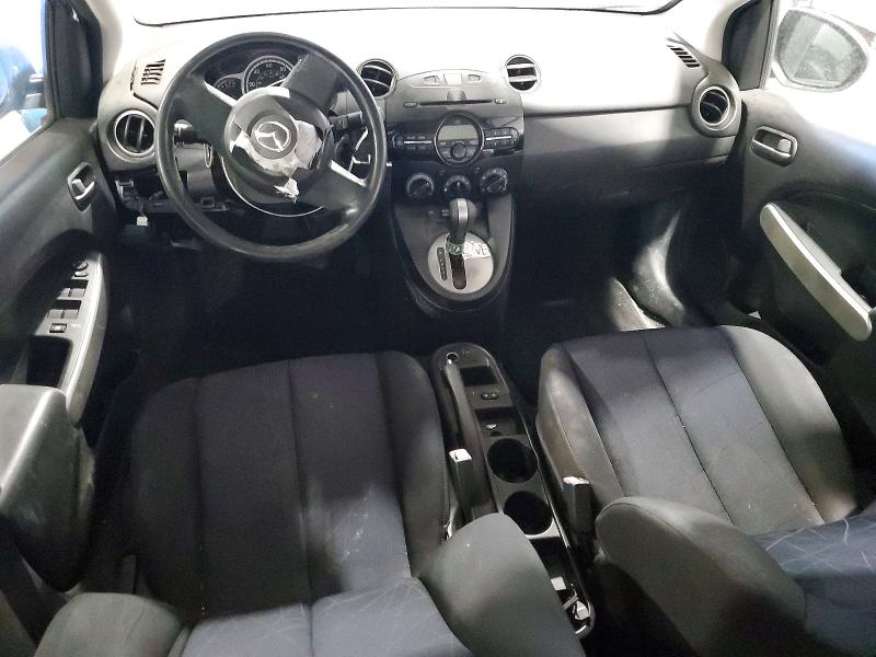 2012 Mazda 2 VIN JM1DE1KZ3C0135465 COPART salvage auction — FRONT END, Il - Salvage Certificate, sold $350 on 2026-07-22 (photo 8)
