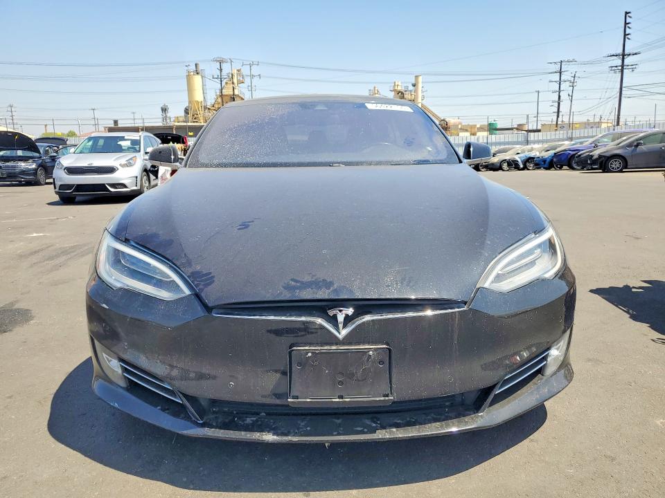 2016 Tesla Model s VIN 5YJSA1E2XGF144804 COPART salvage auction — REAR END, CA - SALVAGE CERTIFICATE, sold $5,300 on 2026-07-20 (photo 5)