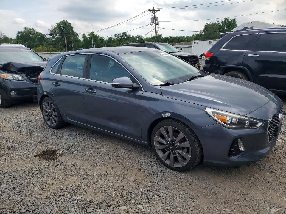 2018 Hyundai Elantra VIN KMHH55LC0JU012775 COPART salvage auction — REAR END, Nj - Cert Of Title-Salvage, sold $1,550 on 2026-07-24 (photo 4)
