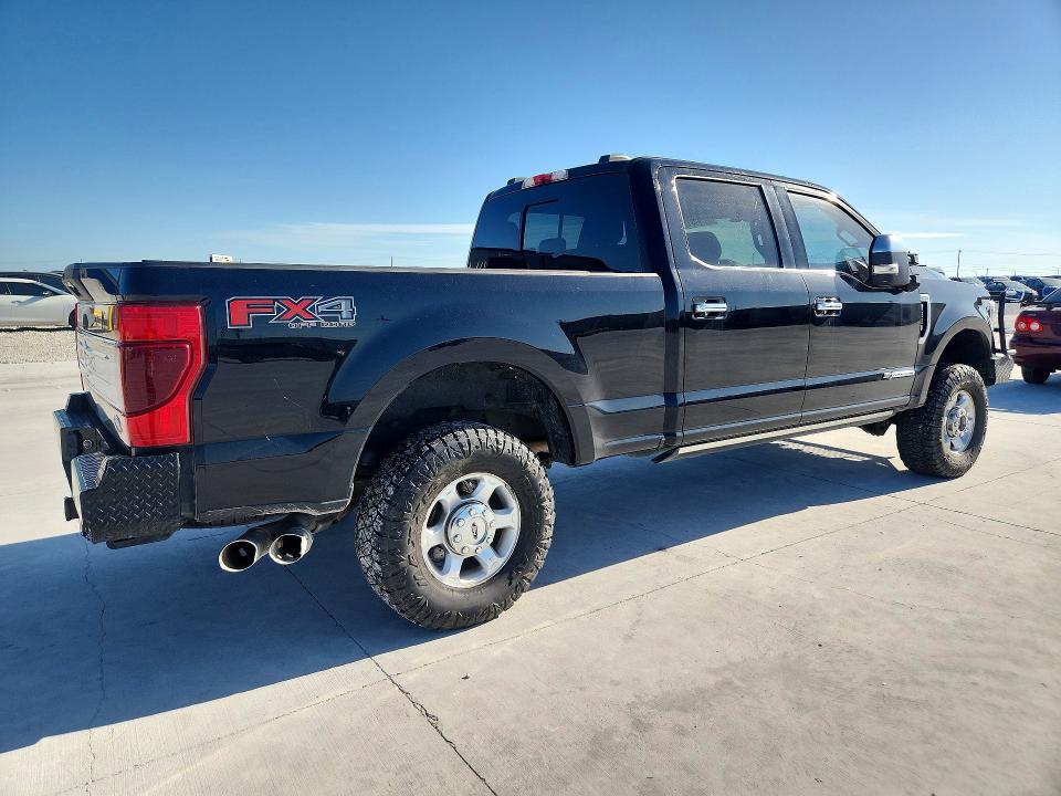 2020 Ford F250 VIN 1FT7W2BT8LED16351 COPART salvage auction — HAIL, Tx - Certificate Of Title, sold $11,000 on 2026-07-28 (photo 3)