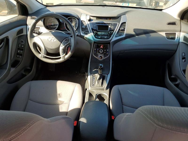 2015 Hyundai Elantra VIN KMHDH4AE8FU458815 COPART salvage auction — FRONT END, Va - Cert Of Title - Salvage, sold $1,350 on 2026-07-22 (photo 8)