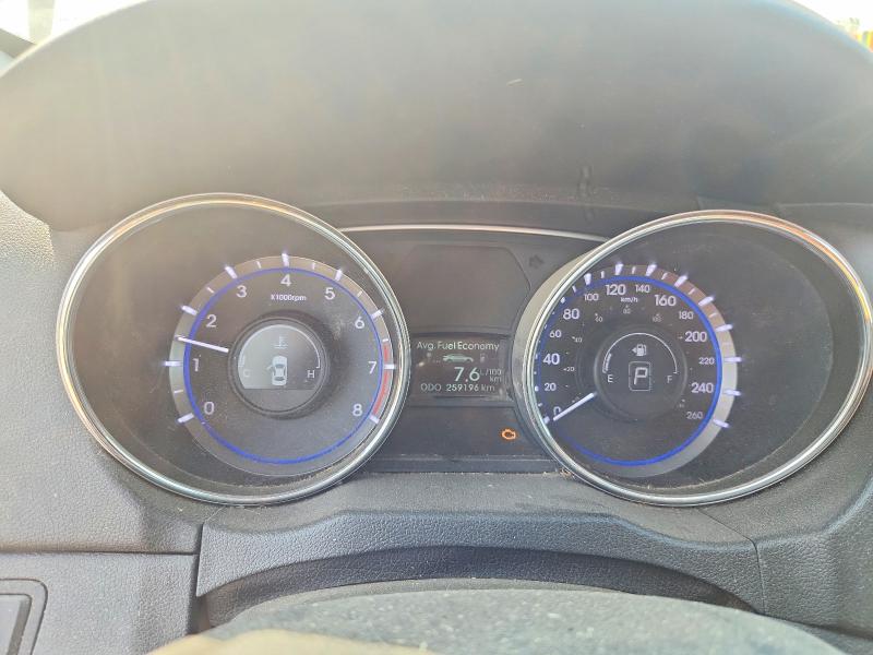 2014 Hyundai Sonata VIN 5NPEC4AC2EH907811 COPART salvage auction — REAR END, Qc - Gravement Accidente, sold $425 on 2026-07-28 (photo 9)