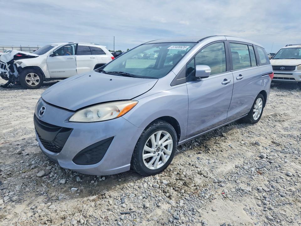 2013 Mazda 5 VIN JM1CW2BLXD0146412 COPART salvage auction — MINOR DENT/SCRATCHES, Ga - Certificate Of Title (P), sold $2,000 on 2026-07-15 (photo 1)