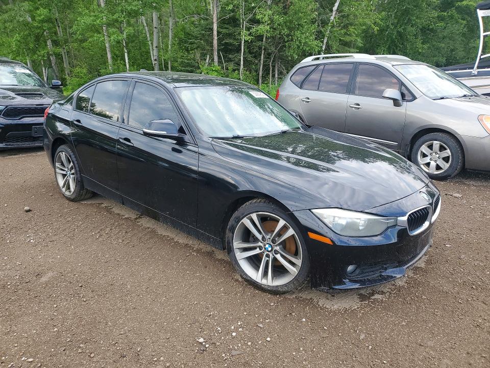 2014 BMW 3 series VIN WBA3C3G58ENS72083 COPART salvage auction — FRONT END, On - Permit No Brand - Unfit, sold $1,400 on 2026-07-14 (photo 4)