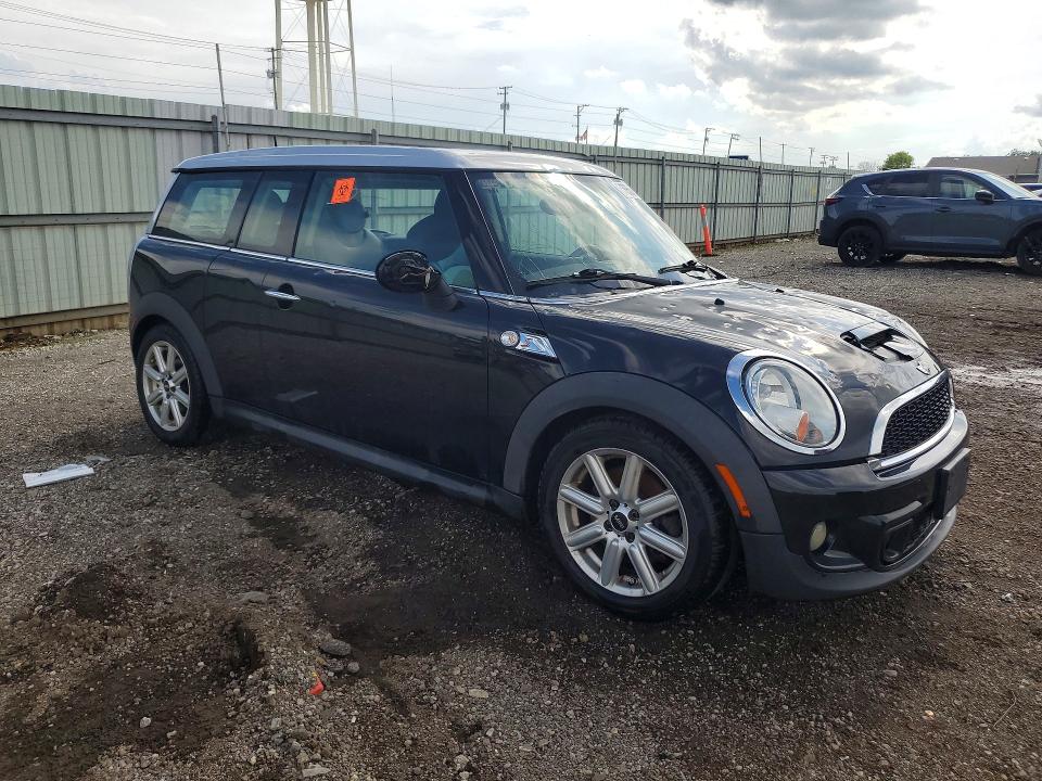 2011 Mini Cooper VIN WMWZG3C50BTY36563 COPART salvage auction — HAIL, Il - Salvage Certificate, sold $225 on 2026-07-17 (photo 4)
