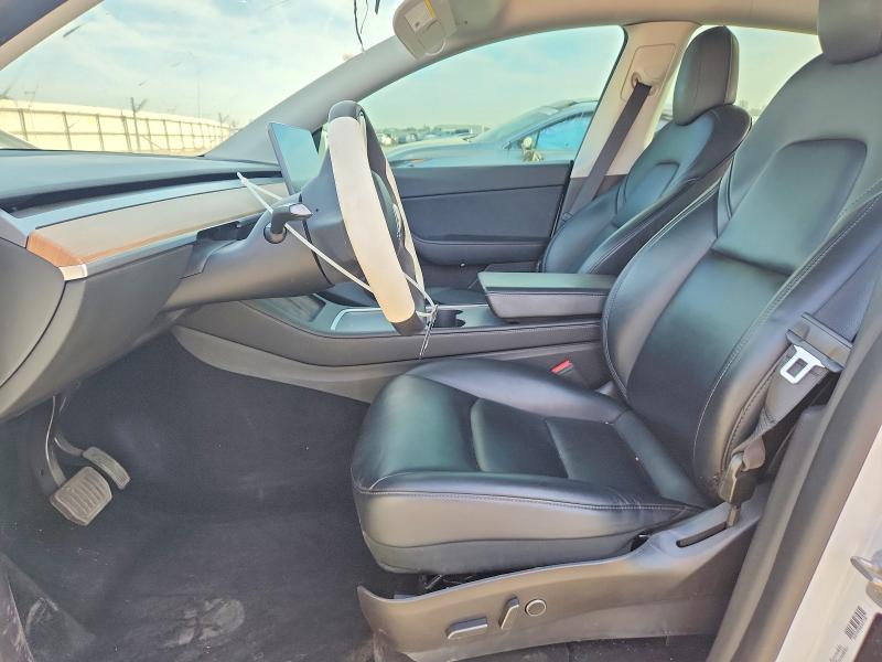 2021 Tesla Model y VIN 5YJYGAEEXMF217863 COPART salvage auction — FRONT END, Ca - Salvage Certificate, sold $7,300 on 2026-07-10 (photo 7)