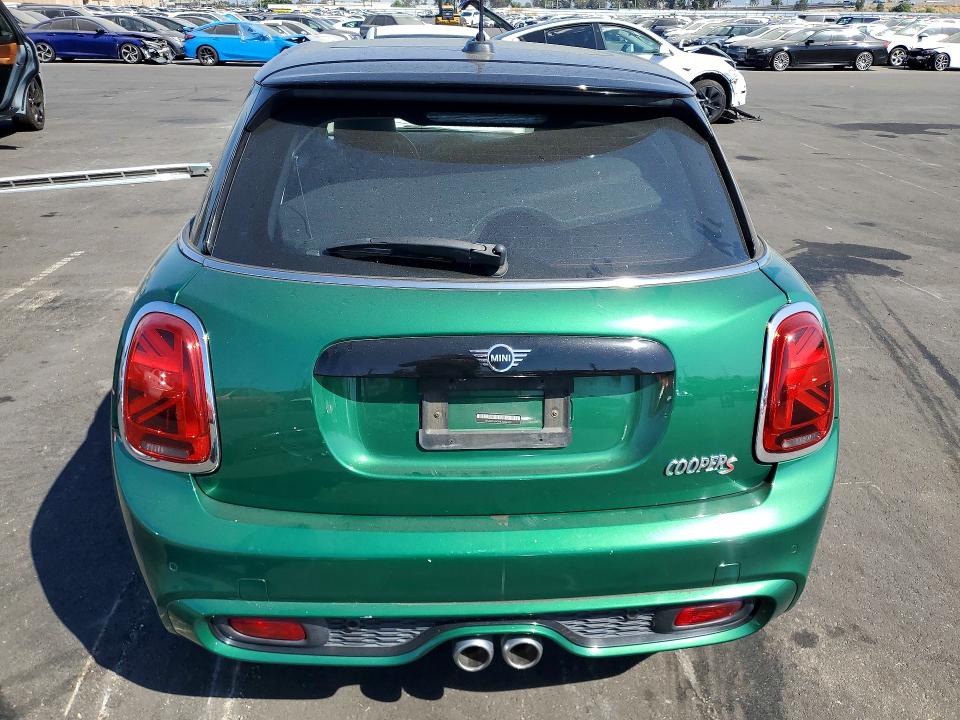 2020 Mini Cooper VIN WMWXU9C01L2M66450 COPART salvage auction — FRONT END, Ca - Salvage Certificate, sold $4,450 on 2026-07-13 (photo 6)