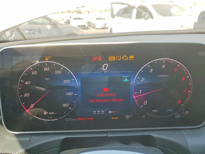 2025 Mercedes-benz C class VIN W1KAF4HBXSR258434 COPART salvage auction — FRONT END, CA - SALVAGE CERTIFICATE (P), sold $19,500 on 2026-07-27 (photo 9)