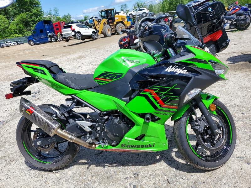 2023 Kawasaki Ninja VIN JKAEXKH10PDAM5451 COPART salvage auction — FRONT END, Nh - Cert Of Title-Salvage, sold $550 on 2026-07-16 (photo 1)