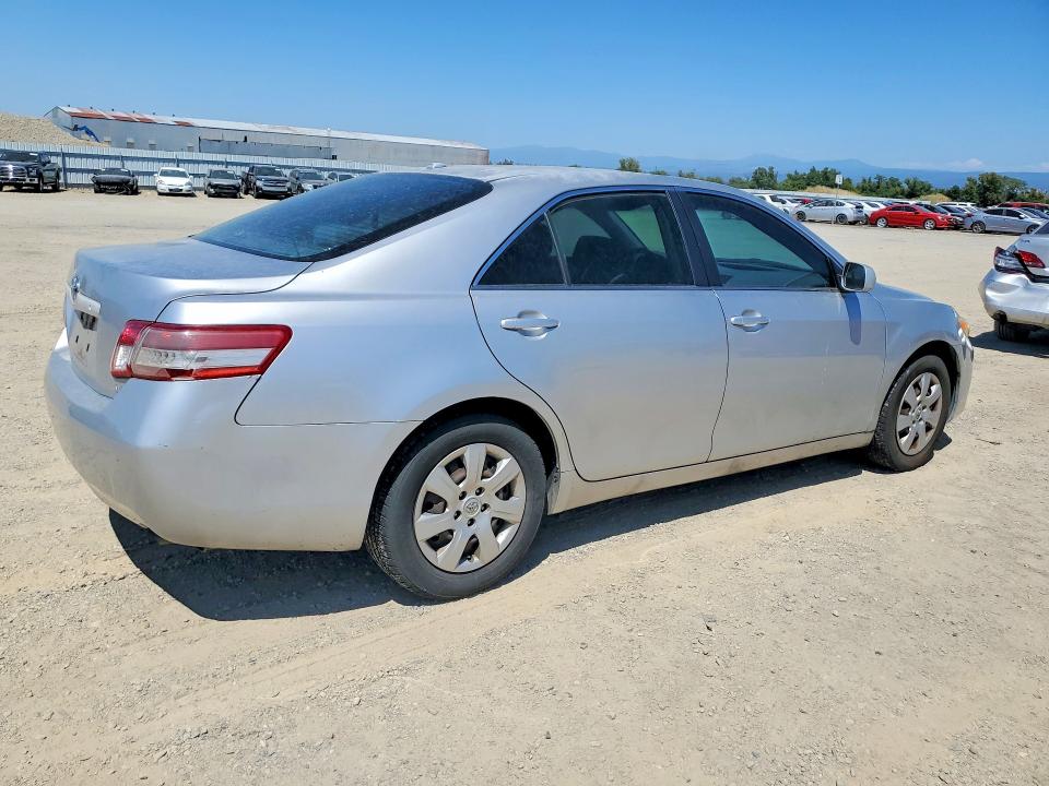 2010 Toyota Camry VIN JTNBF3EK6A3001779 COPART salvage auction — MECHANICAL, Ca - Dis/Dlr/Exp Only Clean Title, sold $625 on 2026-07-31 (photo 3)