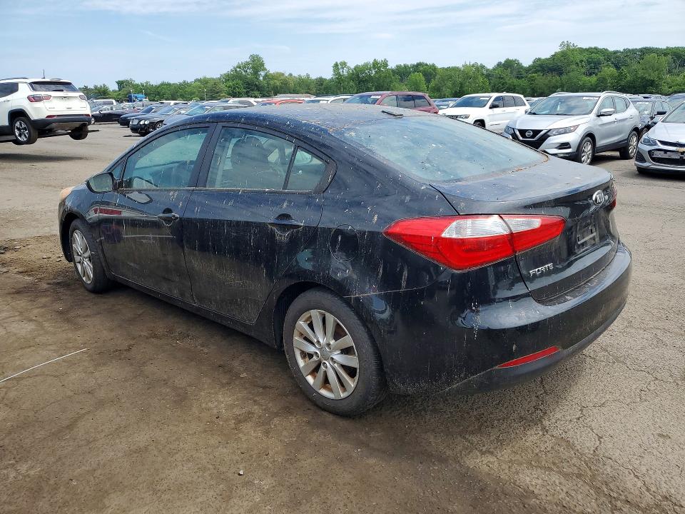 2014 Kia Forte VIN KNAFX4A65E5077759 COPART salvage auction — MINOR DENT/SCRATCHES, CT - CERTIFICATE OF TITLE, sold $575 on 2026-07-10 (photo 2)