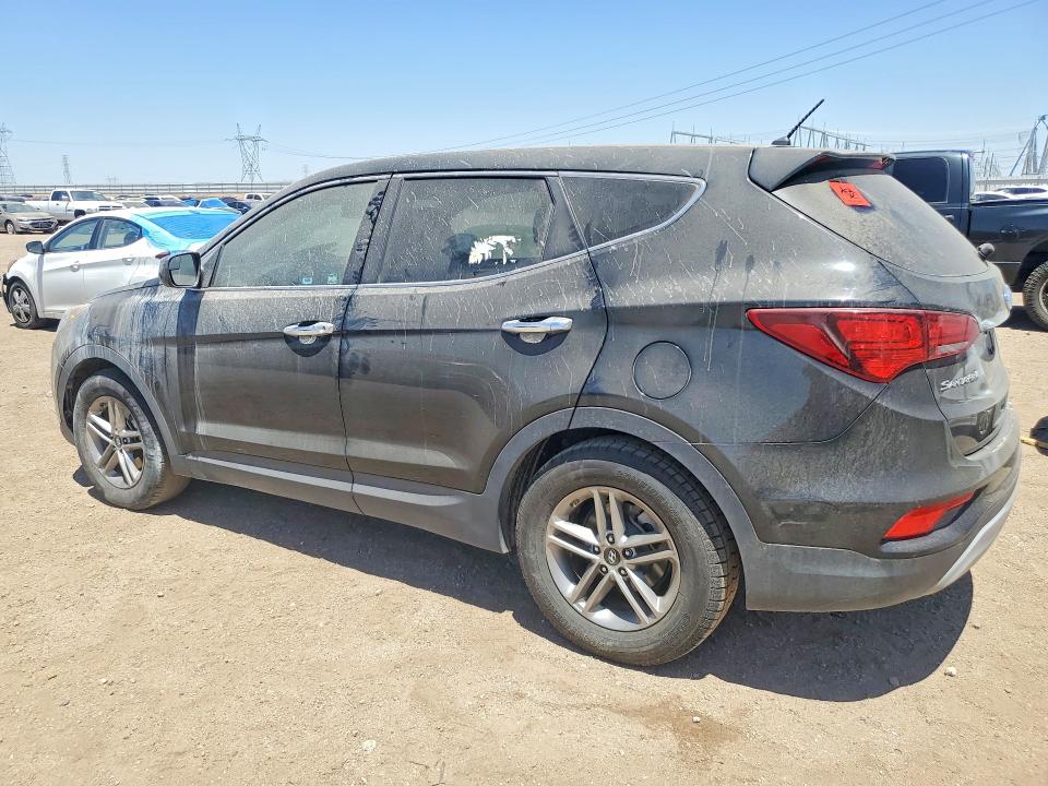 2018 Hyundai Santa fe VIN 5XYZT3LB8JG568733 COPART salvage auction — INTERIOR BURN, Ca - Dis/Dlr/Exp Only Clean Title, sold $1,500 on 2026-07-20 (photo 2)