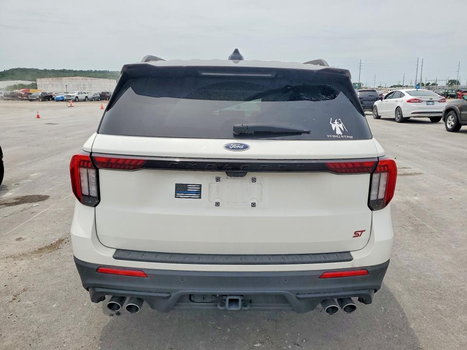 2025 Ford Explorer VIN 1FMWK8GC8SGC20639 COPART salvage auction — FRONT END, Ok - Cert Of Title-Salvage, sold $21,200 on 2026-08-21 (photo 6)