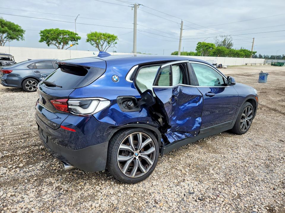 2020 BMW X2 VIN WBXYH9C02L5P54880 COPART salvage auction — SIDE, Fl - Certificate Of Destruction, sold $2,850 on 2026-07-15 (photo 3)