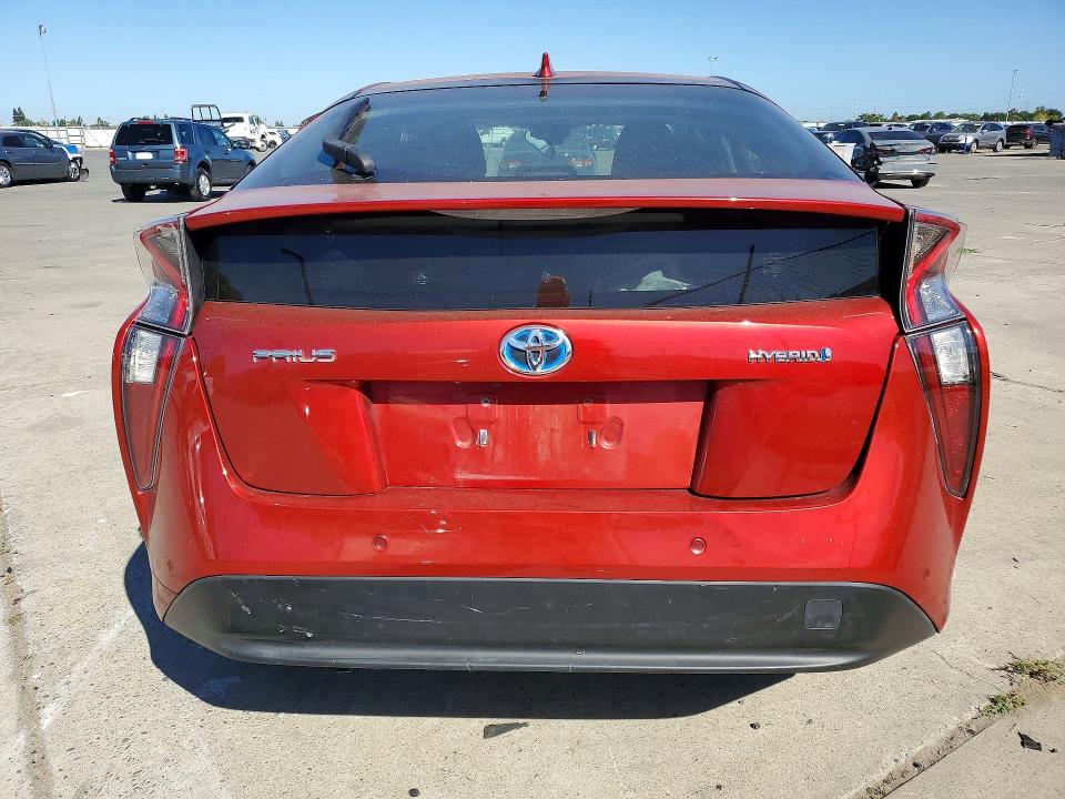 2018 Toyota Prius VIN JTDKBRFU8J3074588 COPART salvage auction — SIDE, Ca - Salvage Certificate, sold $3,450 on 2026-07-20 (photo 6)