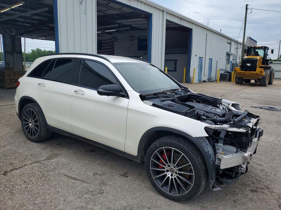2019 Mercedes-benz Glc VIN WDC0G4JB5KV138636 COPART salvage auction — FRONT END, Al - Cert Of Title-Salvage Title, sold $8,400 on 2026-07-16 (photo 4)