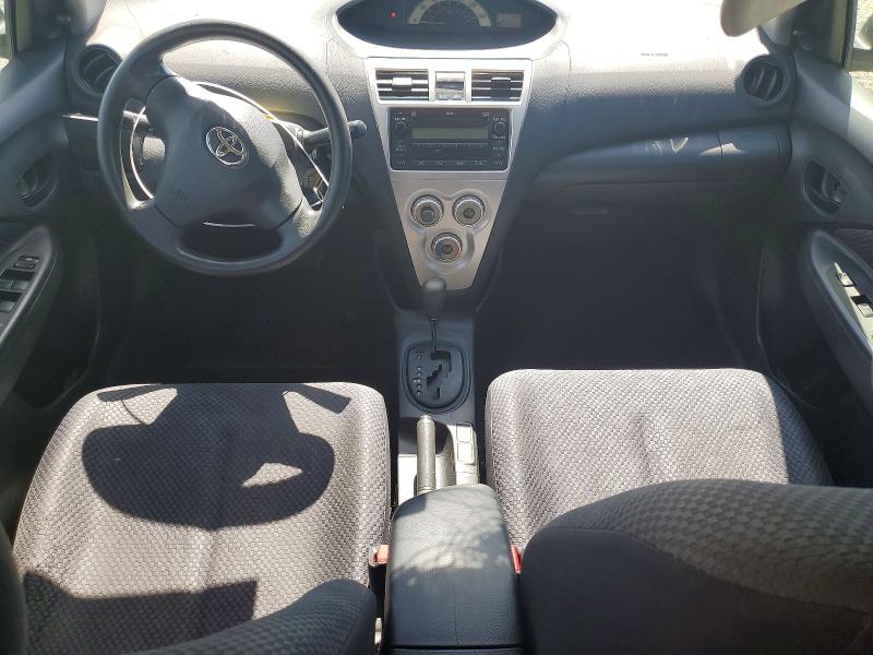 2007 Toyota Yaris VIN JTDBT923371149583 COPART salvage auction — HAIL, Fl - Cert Of Title Slvg Rebuildable, sold $700 on 2026-07-28 (photo 8)
