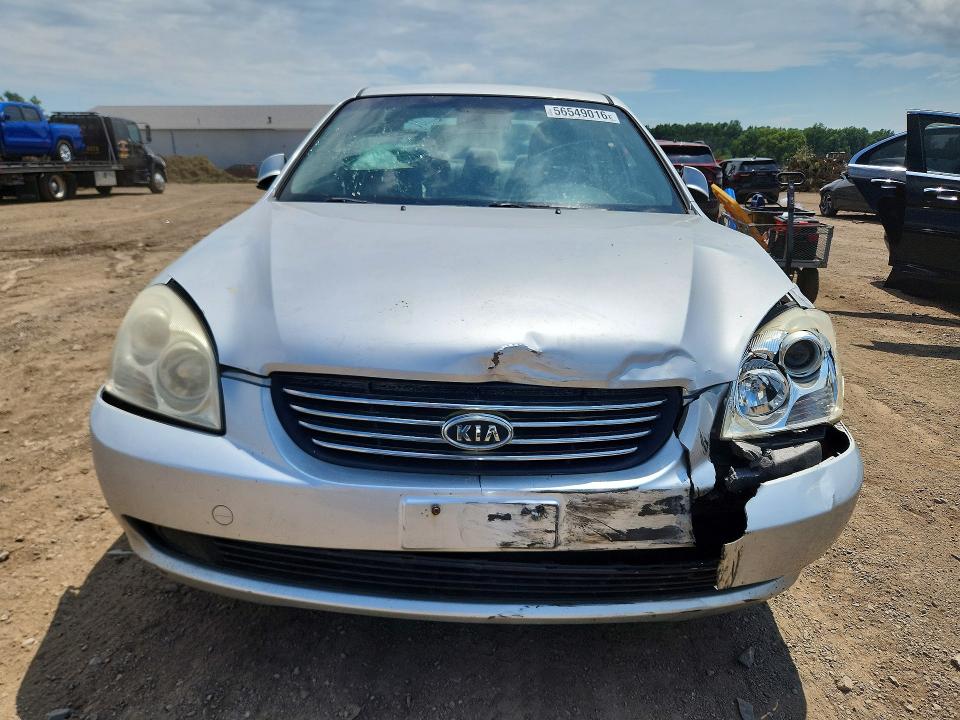 2007 Kia Optima VIN KNAGE123775158181 COPART salvage auction — FRONT END, Oh - Cert Of Title-Salvage, sold $425 on 2026-07-09 (photo 5)