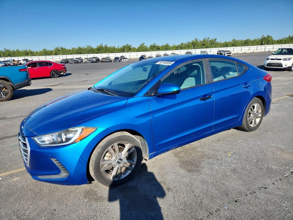 2017 Hyundai VIN 5NPD84LF0HH065978 COPART salvage auction — REAR END, Ca - Salvage Certificate, sold $2,600 on 2026-07-09 (photo 1)