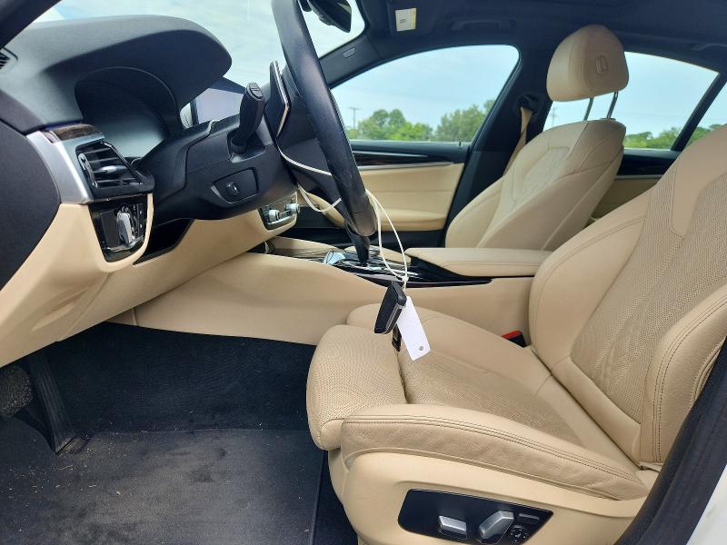 2022 BMW 5 series VIN WBA53BH06NCL01985 COPART salvage auction — WATER/FLOOD, LA - CERT OF TITLE-SALVAGE FLOOD, sold $7,900 on 2026-07-30 (photo 7)