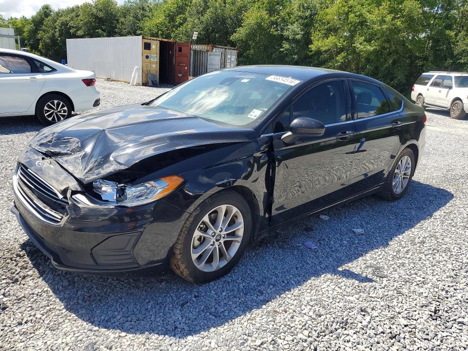 2020 Ford Fusion VIN 3FA6P0HD9LR160871 COPART salvage auction — FRONT END, Id - Salvage Certificate Of Title, sold $1,300 on 2026-07-27 (photo 1)