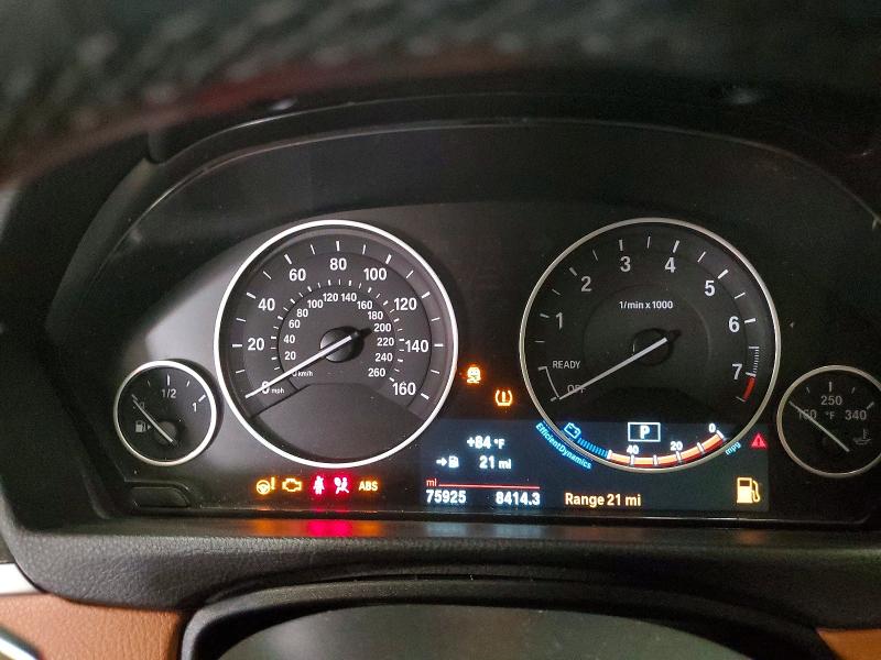 2016 BMW 4er VIN WBA3N9C57GK250311 COPART salvage auction — FRONT END, Mi - Certificate Of Title, sold $2,250 on 2026-07-10 (photo 9)