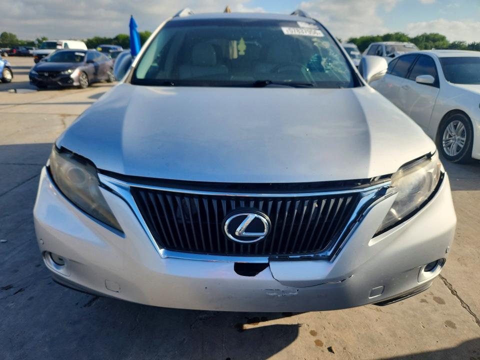 2011 Lexus Rx 350 VIN 2T2ZK1BA6BC060351 COPART salvage auction — FRONT END, TX - CERTIFICATE OF TITLE (P), sold $2,450 on 2026-07-02 (photo 5)