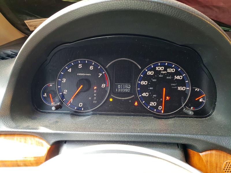 2006 Acura Tsx VIN JH4CL96816C016476 COPART salvage auction — FRONT END, Va - Cert Of Title - Salvage, sold $800 on 2026-07-10 (photo 9)