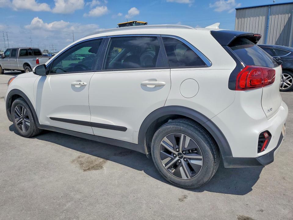 2022 Kia Niro VIN KNDCE3LCXN5516950 COPART salvage auction — HAIL, Ok - Cert Of Title-Salvage, sold $5,100 on 2026-07-22 (photo 2)