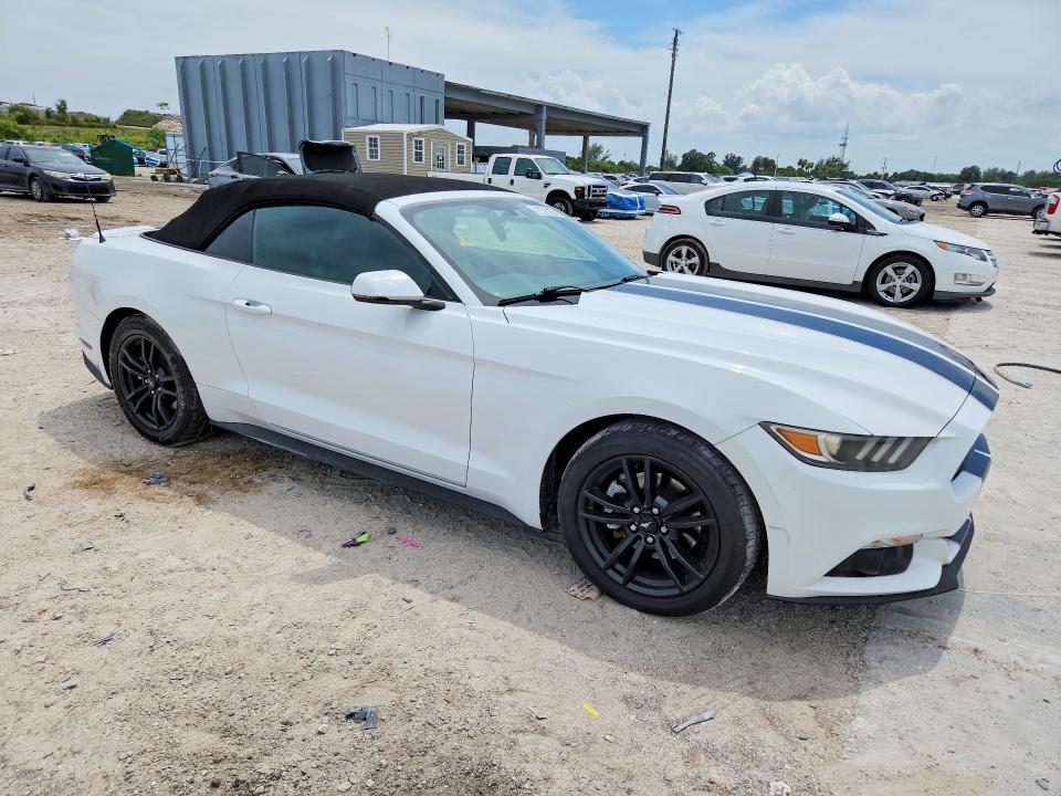 2017 Ford Mustang VIN 1FATP8UH1H5294911 COPART salvage auction — FRONT END, Fl - Certificate Of Title, sold $2,350 on 2026-07-07 (photo 4)