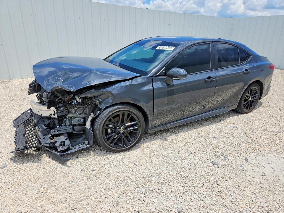 2025 Toyota Camry VIN 4T1DAACK1SU018242 COPART salvage auction — FRONT END, Fl - Certificate Of Title, sold $8,600 on 2026-07-09 (photo 1)