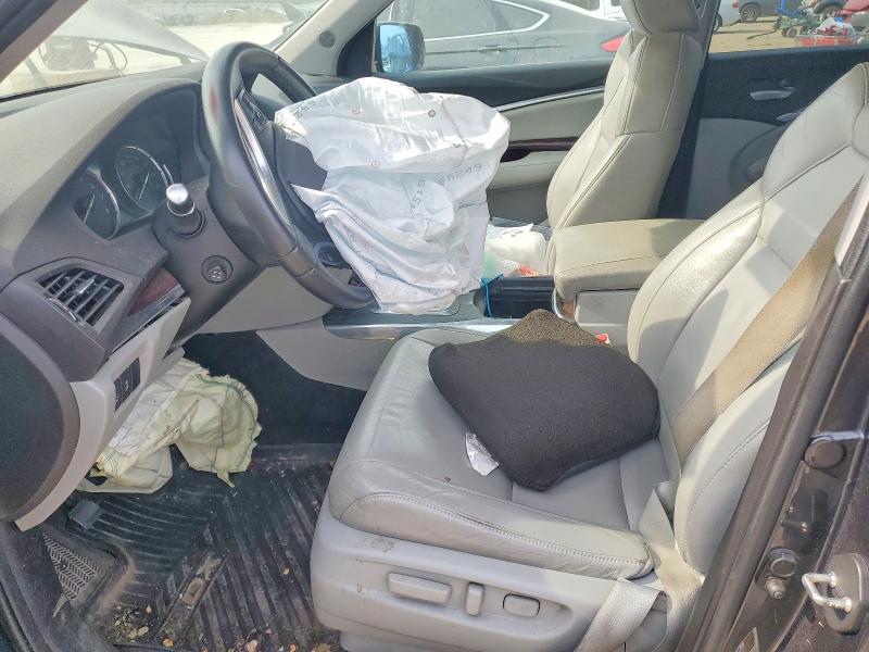 2016 Acura Mdx VIN 5FRYD3H43GB002190 COPART salvage auction — FRONT END, Ks - Cert Of Title-Salvage, sold $1,150 on 2026-07-24 (photo 7)